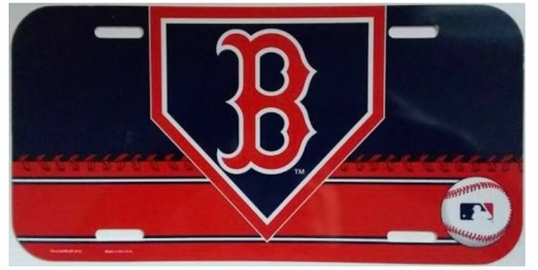 Wincraft W-8690  Red Sox License Plate