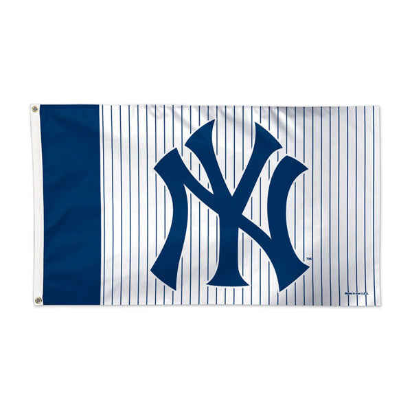 Wincraft New York Yankees Pinstripe Flag - Deluxe 3' X 5' - lauxsportinggoods