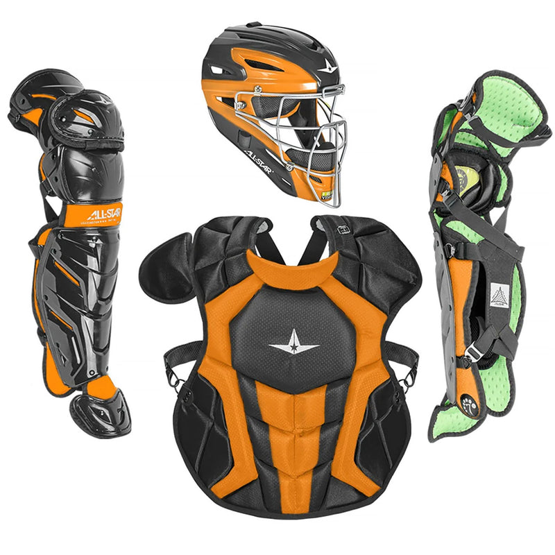 All Star S7 AXIS Professional Catcher's Kit Two Tone NOCSAE Adult