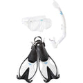 Speedo Adult Adventure Mask/Snorkel/Fin Set - lauxsportinggoods