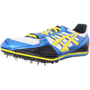 Open Box ASICS AS-2702-13 Turbo Jump Track Shoe,Jet Blue/Yellow/Black,13 M US - lauxsportinggoods