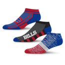 For Bare Feet Buffalo Bills $100 Stack Stripe Sock - lauxsportinggoods