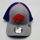 Open Box New Era Buffalo Bills 3930PIPE E3 Retro Logo Cap - Royal/Grey - M/L - lauxsportinggoods