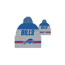 New Era Buffalo Bills Runner 19652 Cuffed Knit Hat - Royal/Gray - lauxsportinggoods