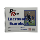 Big Red Mens Lacrosse Scorebook 24 Games - lauxsportinggoods