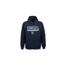 Outerstuff Boy's New York Yankee Target Base Fleece Pullover Hoodie - lauxsportinggoods