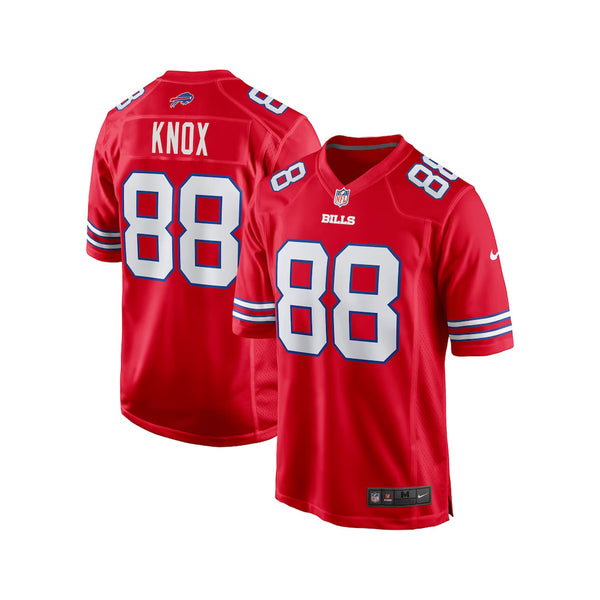Fanatics Nike Men's Buffalo Bills Dawson Knox #88 SS Game Jersey - Red - lauxsportinggoods