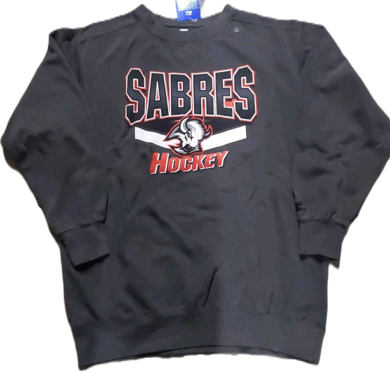 Starter Men's Buffalo Sabres Garment Dye Crewneck Sweat?hirt