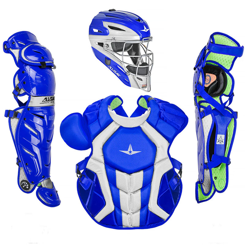 All Star S7 AXIS Professional Catcher's Kit Two Tone NOCSAE Adult