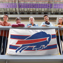 Wincraft Buffalo Bills Away Stripes  Deluxe Flag - 3' X 5' - lauxsportinggoods