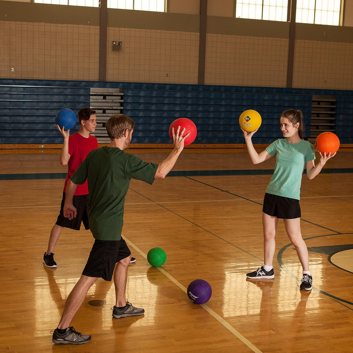 Champion Sports - Red Playground Rubber Ball - 10 Inch