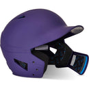 Used Champro HX Gamer Plus Bsbll Helmet w/Flap-PURPLE BODY-MATTE-Junior - lauxsportinggoods