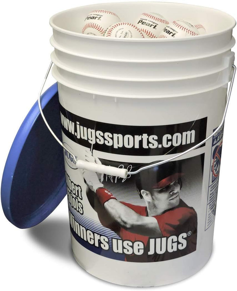 Jugs Sports - Youth League Pearl Leather Baseballs - lauxsportinggoods