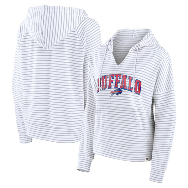 Fanatics Women's Buffalo Bills Fundamentals French Terry Striped