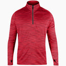 Acrux Men's 1/4 Zip Drop Tail Heather Performance Pullover - lauxsportinggoods
