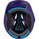 Used Champro HX Gamer Plus Bsbll Helmet w/Flap-PURPLE BODY-MATTE-Junior - lauxsportinggoods
