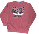 Starter Men's Buffalo Sabres Garment Dye Crewneck Sweat?hirt - lauxsportinggoods