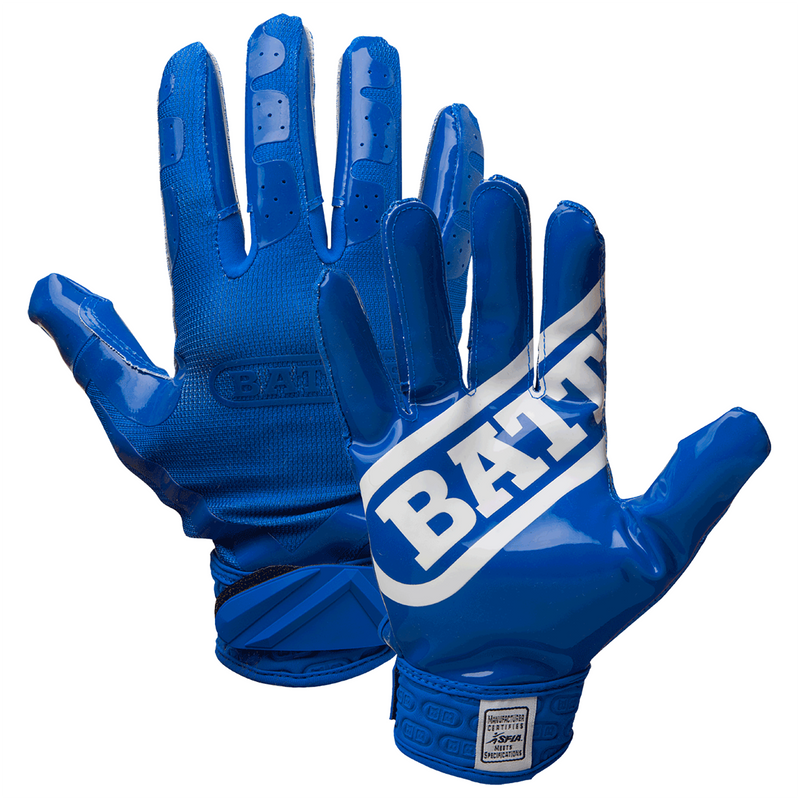 Battle Adult Double Threat Receiver Gloves - lauxsportinggoods