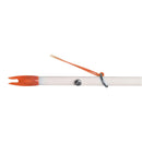 AMS Bowfishing M121 22/64-Inch Arrows Ring Sets - Pack of 10 - Silver - lauxsportinggoods