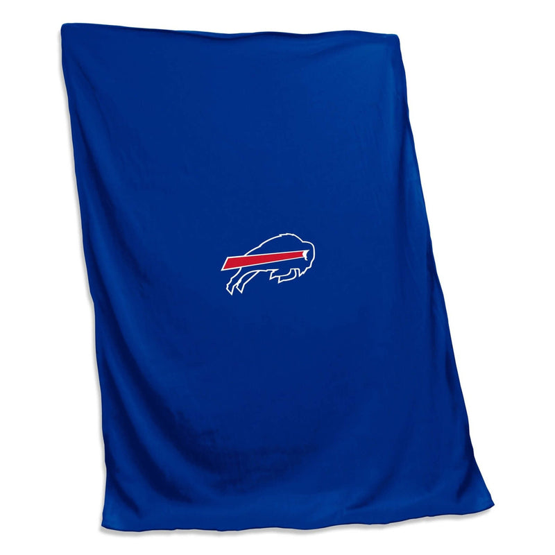 Logo Brands Buffalo Bills Sweatshirt Blanket - 54 In x 84 In - lauxsportinggoods