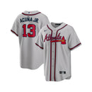 Fanatics Nike Men's Atlanta Braves Ronald Acuna Jr. S/S Limited Jersey - Grey - lauxsportinggoods