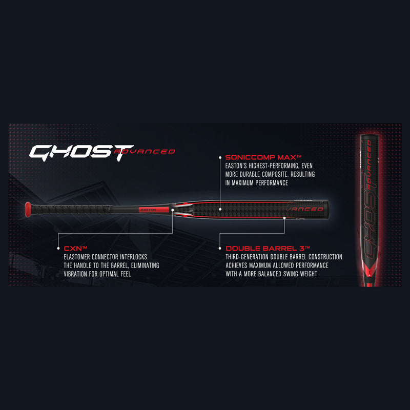 Easton 2024 Ghost Advanced -11 Fastpitch Softball Bat