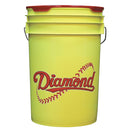 Diamond Logo Padded Seat Ball 6 Gallon Bucket - lauxsportinggoods