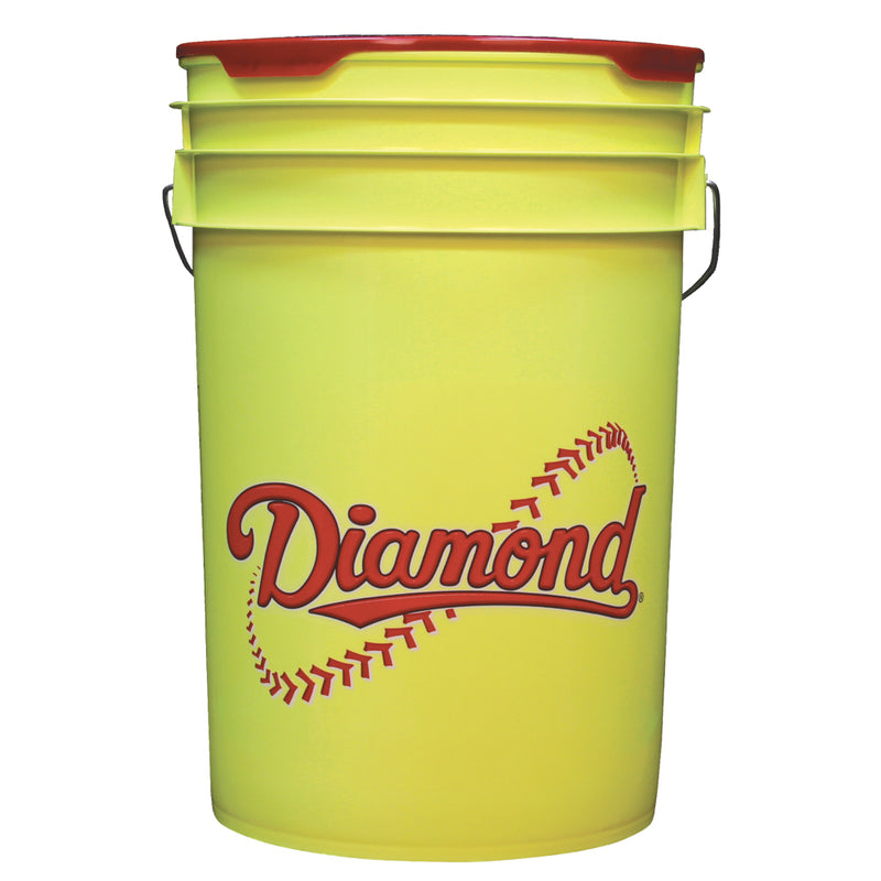 Diamond Logo Padded Seat Ball 6 Gallon Bucket