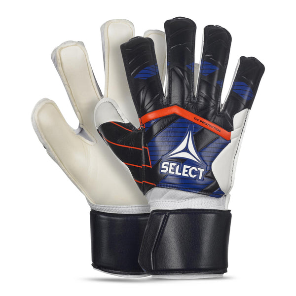 Select Sport Youth 04 Protection Soccer Goalkeeper Gloves - Blue/White