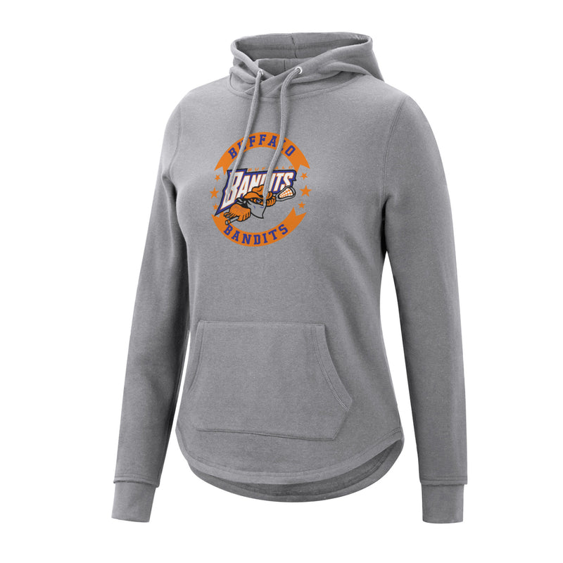 Colosseum Women's Buffalo Bandits Crossover Hoodie Sweatshirt