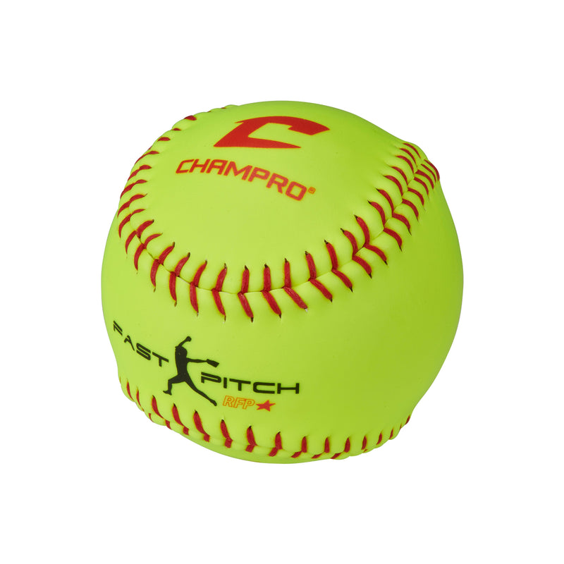 Champro Fast Pitch Durahide Cover 12" Practice Softball - Dozen - lauxsportinggoods