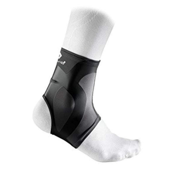 McDavid 6301 Dual Compression Ankle Sleeve - Charcoal/Black - lauxsportinggoods