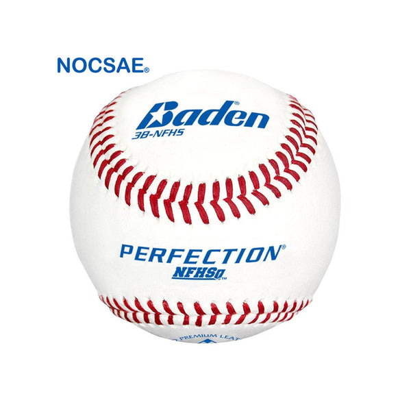 Baden Perfection Leather NFHS Baseballs - lauxsportinggoods