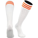TCK Sports Euro Style 3 Stripe Soccer Socks - lauxsportinggoods