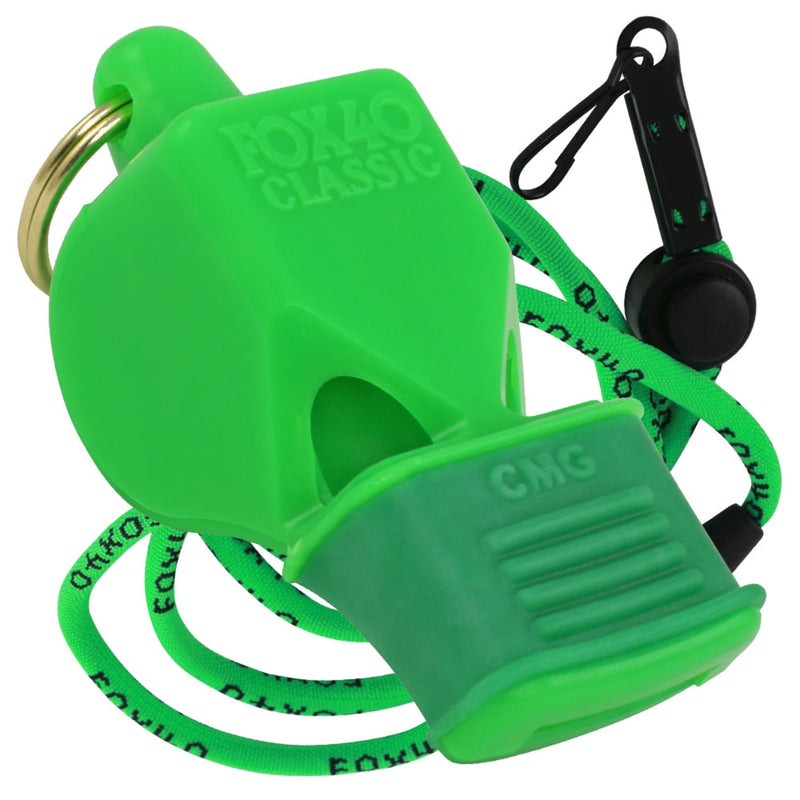 Fox 40 Classic Whistle Neon Green