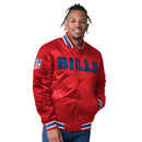Starter Men's Buffalo Bills Closer Reversible Varsity Jacket - lauxsportinggoods