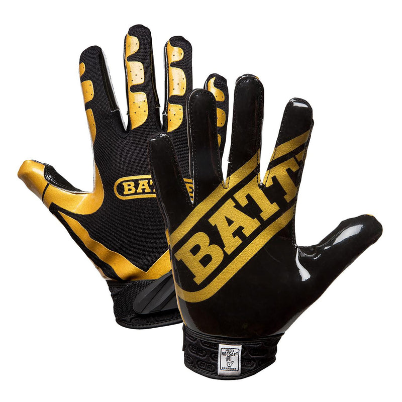 Battle Adult Double Threat Receiver Gloves - lauxsportinggoods