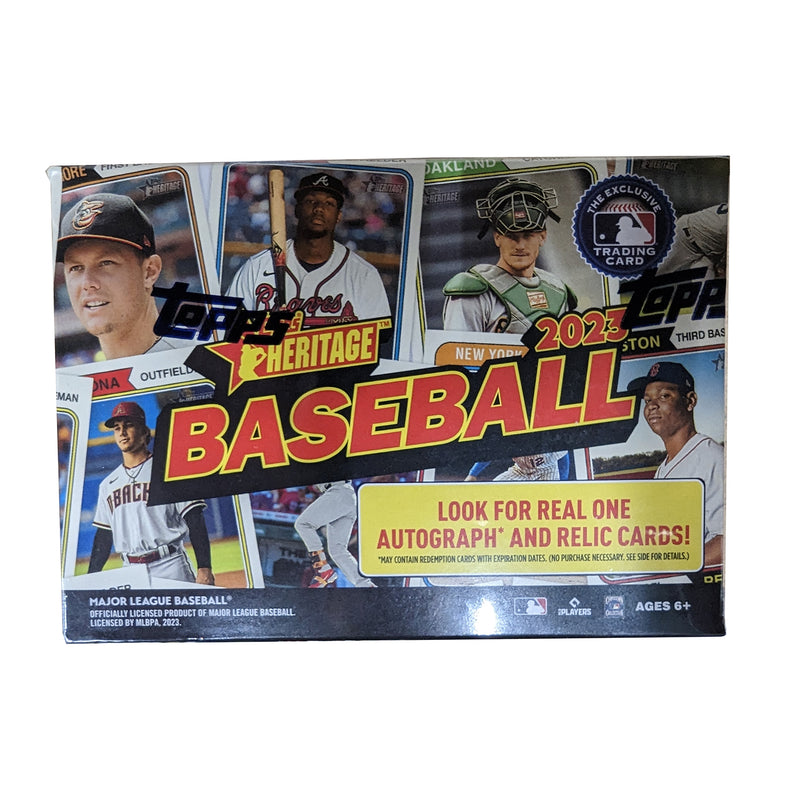 SP Images - 2023 Topps Heritage Baseball Blaster Box - lauxsportinggoods