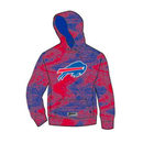 Zubaz Men's Buffalo Bills Static Print Hoody - Team Color - lauxsportinggoods