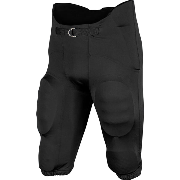 Used Champro Adult Terminator-2 Integrated Football Pants - Black - XLarge