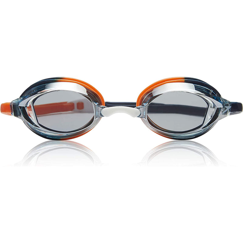 Open Box Speedo Vanquisher EV Mirrored Navy Orange/Smoke/Grey