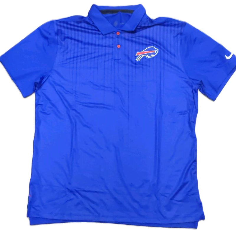 Fanatics Nike Men's Buffalo Bills Vapor Short Sleeve Polo - Royal/Red