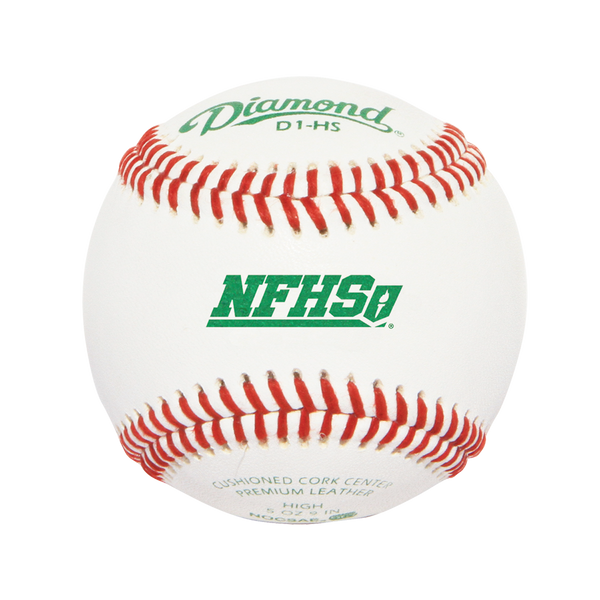 Diamond Sports D1-HS NFHS / NOCSAE Baseball - 1 Dozen