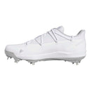 Used Adidas Men's Adizero Afterburner 8 Baseball Cleats - White/Silver - 12 - lauxsportinggoods