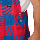 JH Design Buffalo Bills Buffalo Plaid Overalls Mens - lauxsportinggoods