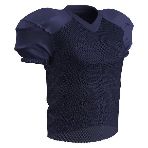 Open Box Champro Boys' Time Out Youth Stretch Football Practice Jersey Youth-X-Large-Navy