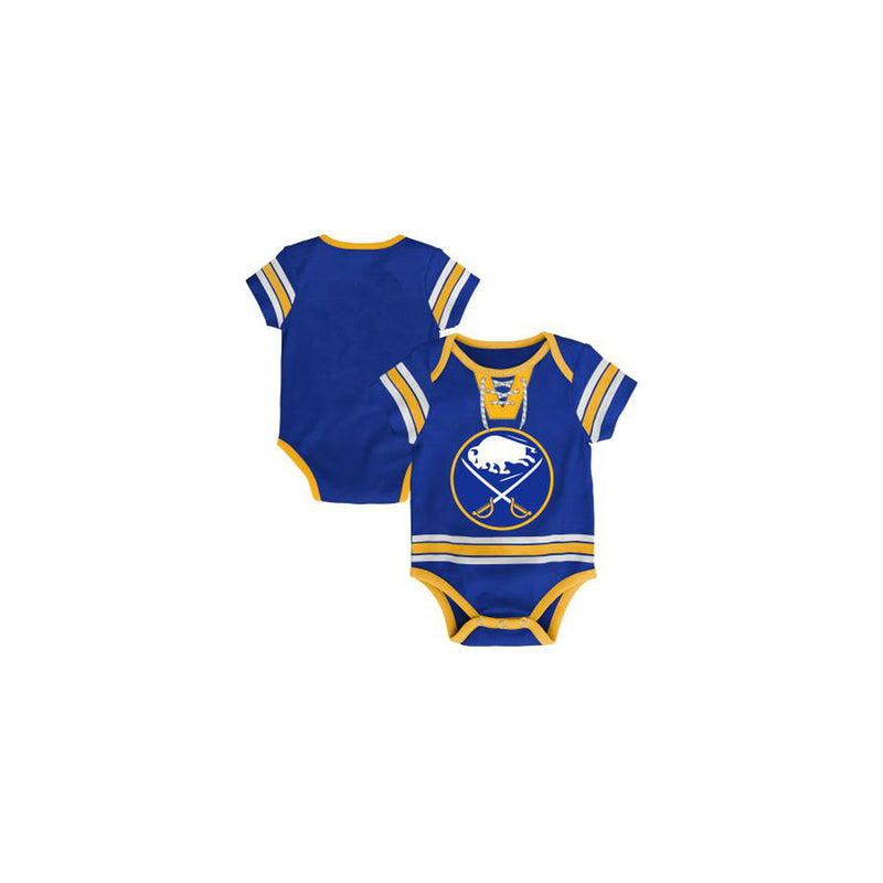 Outerstuff Infant Buffalo Sabres Hockey Pro Plain Team Creeper Bodysuit - Royal - lauxsportinggoods
