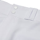 Open Box Champro MVP Open Bottom Adult Piped Pant - White/Navy - Small - lauxsportinggoods