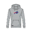 Outerstuff Men's Buffalo Bills Stadium Logo Pullover Hood - Grey - lauxsportinggoods