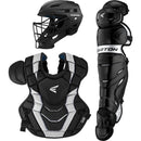 Used Easton Elite X Catchers Protective Box Set-Adult-Black - lauxsportinggoods